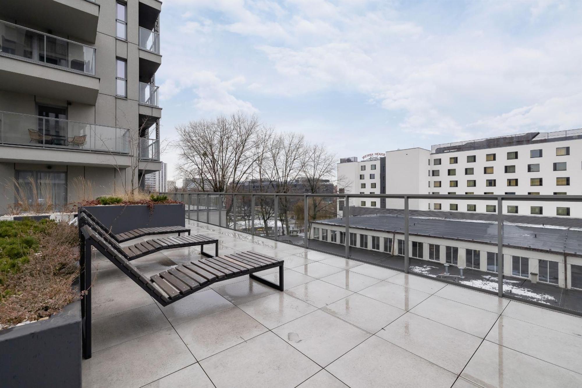 Exclusive Apartment In Katowice With Balcony, Parking, Gym And Sauna By Noclegi Renters Exterior foto