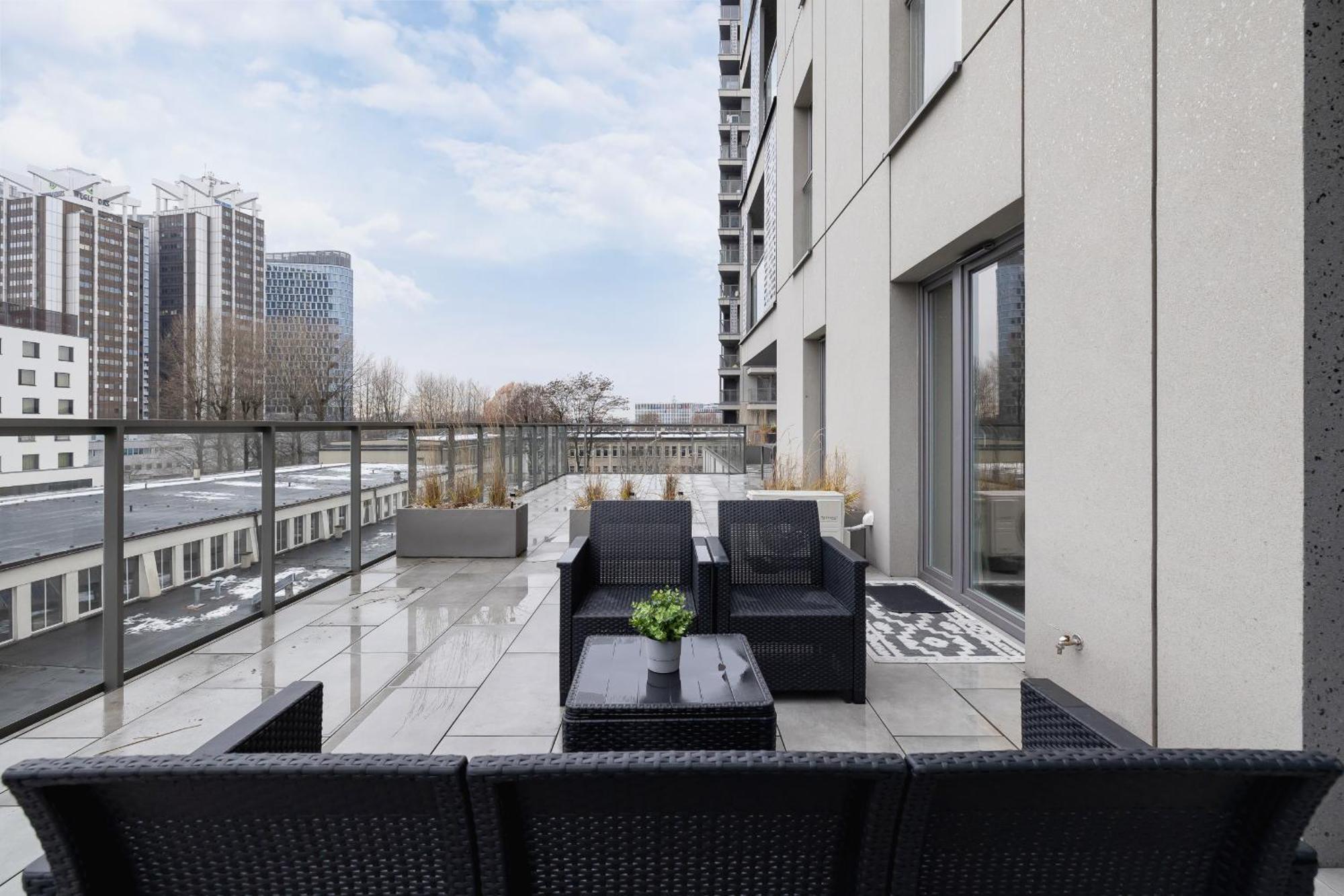 Exclusive Apartment In Katowice With Balcony, Parking, Gym And Sauna By Noclegi Renters Exterior foto