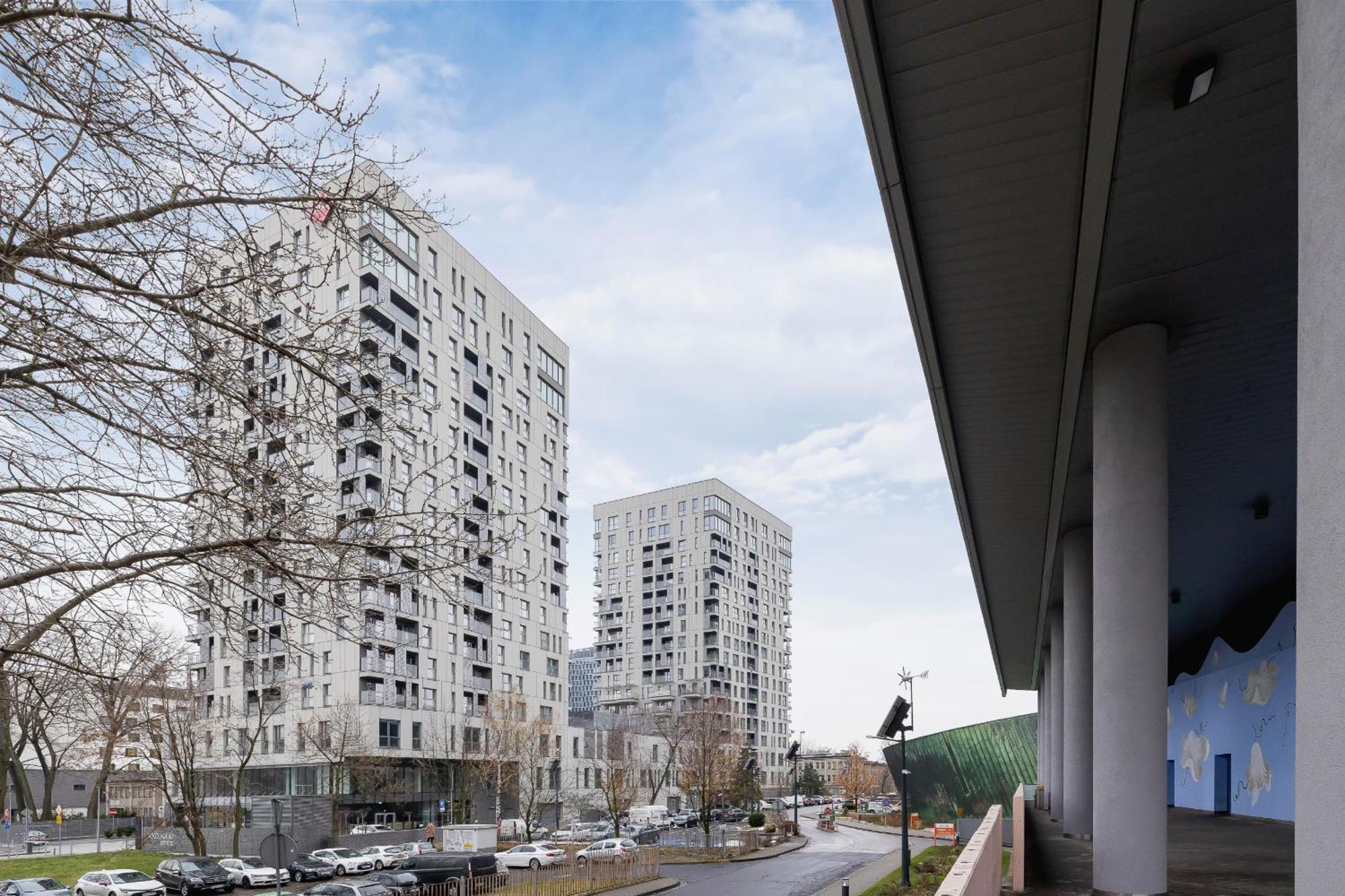 Exclusive Apartment In Katowice With Balcony, Parking, Gym And Sauna By Noclegi Renters Exterior foto